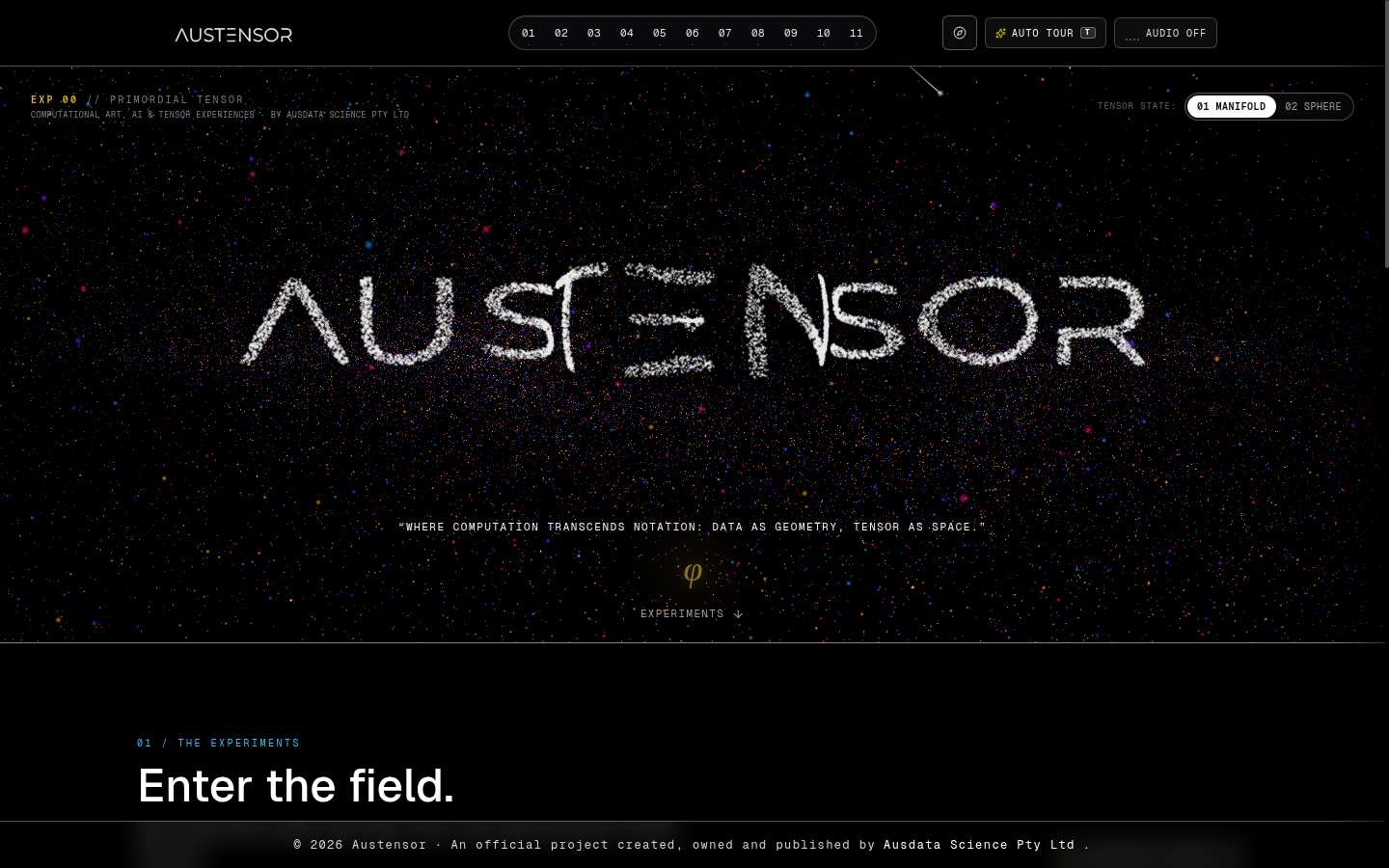 Austensor: Above the fold