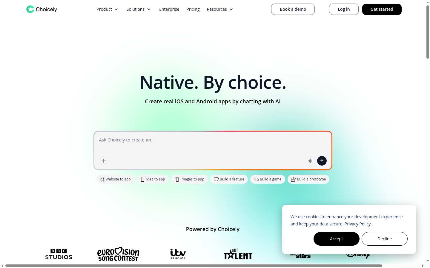 Choicely: Consent / blocking overlay